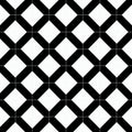 Bold And Symmetrical Black And White Tile Pattern