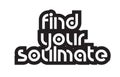 Bold text find your soulmate inspiring quotes text typography de