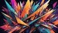 Bold Typographic Streaks and Texture Royalty Free Stock Photo