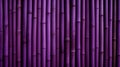 Bold And Vibrant Purple Bamboo Wall With Ominous Vibe