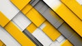 Bold Yellow White Gray Abstract Geometric Background Pattern for Modern Designs Royalty Free Stock Photo