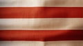 A red and white striped fabric background Royalty Free Stock Photo