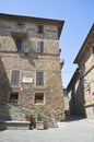 Boldrino House. Panicale. Umbria. Royalty Free Stock Photo