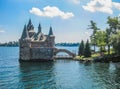 Boldt Castle, St Lawrence river, USA-Canada Royalty Free Stock Photo
