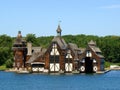 The Boldt Castle Yacht House on Wellesley Island