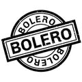 Bolero rubber stamp