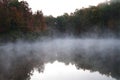 Boley Lake in Babcock State Park, WV Royalty Free Stock Photo