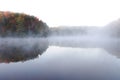 Boley Lake in Babcock State Park, WV Royalty Free Stock Photo