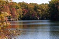 Boley Lake in Babcock State Park, WV Royalty Free Stock Photo