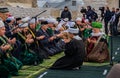 Bolgar, Tatarstan, Russia. May 21, 2022. Muslims praying in the Cathedral Mosque in Bolgar (Tatarstan) at the