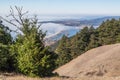 Bolinas Lagoon and Sea Royalty Free Stock Photo