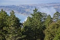 Bolinas Lagoon and Stinson Beach Royalty Free Stock Photo