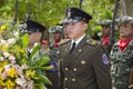 Bolivarian Venezuelan soldier in his gala dress Royalty Free Stock Photo