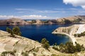 Titicaca blue lake, Bolivia