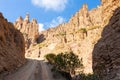 Bolivia La Paz rock formations in the hidden valley