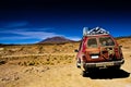 Bolivia , landscape, jeep desert and mountain