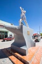 Bolivia Uyuni monument to the railroad builders