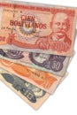 Bolivian Currency Royalty Free Stock Photo