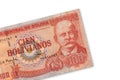 Bolivian Currency Royalty Free Stock Photo