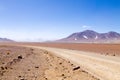 Bolivian dirt road view,Bolivia Royalty Free Stock Photo