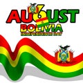 Bolivian Independence Day on August 6