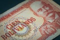 Bolivian money, bolivianos, Background view