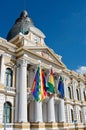 Bolivian Palace of Government in La Paz, Bolivia Royalty Free Stock Photo