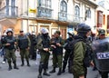 Bolivian Riot Police