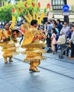 Bolivian street carnival in Seville, Spain