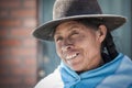 Bolivian woman along the road to Oruro - Bolivia