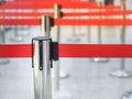 Bollard Metallic for Waiting Lane Check in Counter