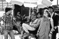 Bollywood: Indian Movie crew at the shooting set in Gujarat