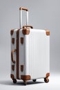 Bolo brown suitcase for luggage for travel blue bg