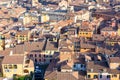 Bologna city of Emilia Romagna famous for its food and the historic seat of the oldest university medieval towers