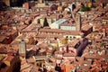 Bologna city view
