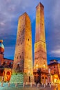 Bologna, Due Torri towers - Emilia Romagna, Italy Royalty Free Stock Photo