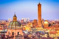 Bologna, Emilia-Romagna, Italy - Due Torri Royalty Free Stock Photo