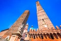 Bologna, Emilia-Romagna - Italy - Due Torri Royalty Free Stock Photo