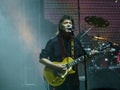 Bologna / Italy - April 27, 2013: Manzoni Theater Bologna. Steve Hackett in concert, Genesis Revisited Tour.