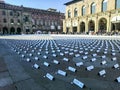 Bologna, Italy - Covid-19 memory\'s day 13 March 2022