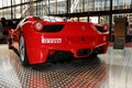 BOLOGNA, ITALY - DECEMBER 2, 2010: Ferrari 458 Challenge exibited at the Bologna Motor Show.