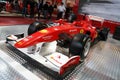 BOLOGNA, ITALY - 2 DECEMBER 2010: Ferrari Formula 1 F10 ex Fernando Alonso exhibited at the Bologna Motor Show. Royalty Free Stock Photo