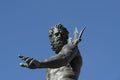 Bologna, Italy, Fountain of Neptune in Neptune square Royalty Free Stock Photo