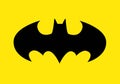 The famous Batman logo to celebrate the Batmans 80th birthday.