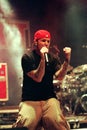 Limp Bizkit,Fred Durst during the concert