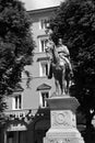 The monument to Garibaldi of Bologna Royalty Free Stock Photo