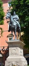 The monument to Garibaldi of Bologna Royalty Free Stock Photo