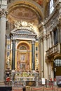 Bologna, Italy - 16 Nov, 2022: Interior of the Santuario di Santa Maria della Vita church