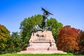 Bologna, Italy. Park Montagnola, Popolano monument Royalty Free Stock Photo