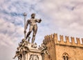 Bologna, Italy - Statue of Neptune Royalty Free Stock Photo